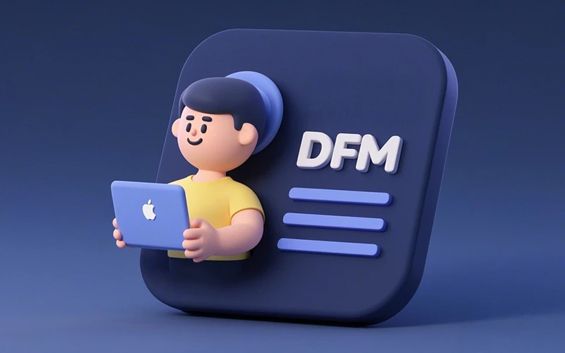 DFM report validation meeting with cross-functional team checking CNC machining feasibility