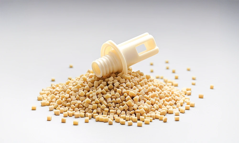 High-performance PEEK injection molded components featuring 260°C continuous service temperature and chemical inertness for extreme environments